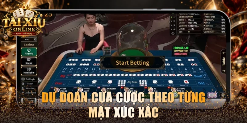 Home 43 Dự đoán cửa cược theo từng mặt xúc xắc