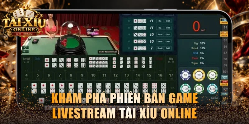 Home 38 Khám phá phiên bản game livestream Tài Xỉu online